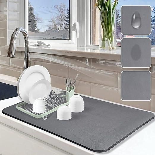 Ultra Dry Mat For Kitchen (Pack of 2)